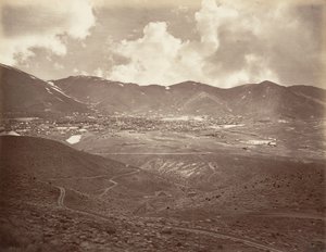 Virginia City, 1875, impreso ca. 1876 de Carleton Emmons Watkins
