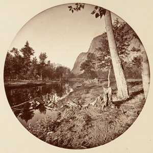 Parque Nacional de Yosemite, California, ca. 1878 de Carleton Emmons Watkins
