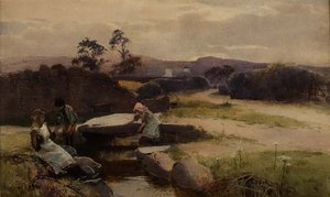 Pescando pececillos de Carleton Grant