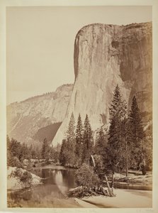 [El Capitan, Yosemite Valley] de Carleton Watkins