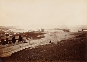 Golden Gate desde Russian Hill de Carleton Watkins
