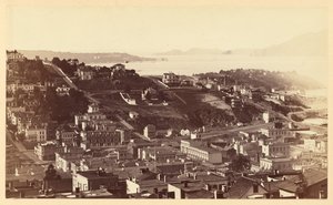 [Golden Gate desde Telegraph Hill, S.F.] de Carleton Watkins