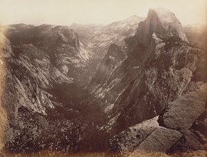 [Half Dome desde Glacier Point] de Carleton Watkins