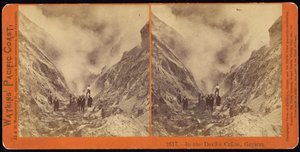 En el Cañón del Diablo, Geysers de Carleton Watkins