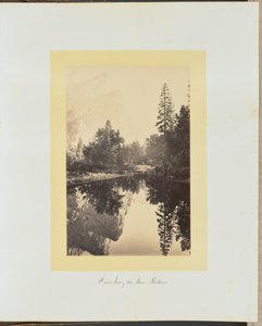El espejo de los tres hermanos de Carleton Watkins