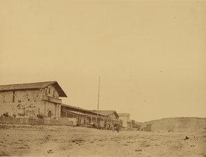 [Mission San Francisco de Asisi on the Laguna de Los Delores, San Francisco] de Carleton Watkins