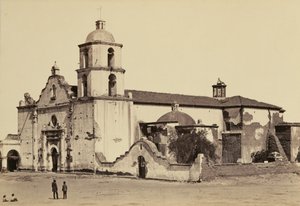 [Mission, San Luis Rey de Francia] de Carleton Watkins