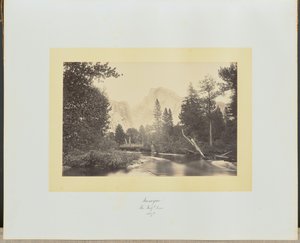 Tasayac. El Half Dome 5000 pies de Carleton Watkins