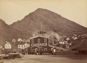 La mina de Bullion, Virginia City, Nevada