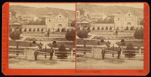 La Plaza, Los Ángeles de Carleton Watkins