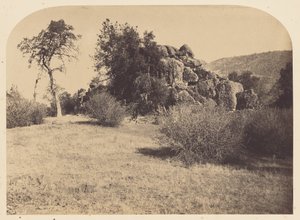 [Tower Rock - Vista Norte] de Carleton Watkins