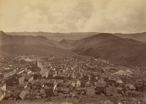 Virginia City, Nevada de Carleton Watkins