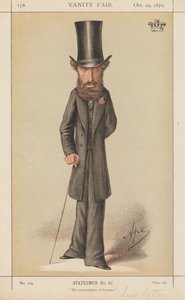 Vanity Fair: Estadistas No. 67 "El representante del romance" de Carlo (Ape) Pellegrini