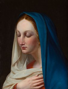 La Virgen (óleo sobre lienzo)