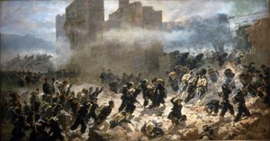 La Brecha de Porta Pia - Roma, 20/09/1870. de Carlo Ademollo