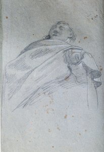 Busto de hombre con manto de Carlo Bononi