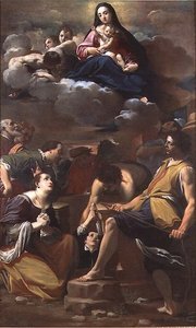 Milagro de la Virgen del Carmelo de Carlo Bononi