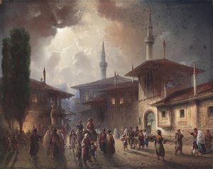 El Palacio de los Khanes de Bakhchisaray, 1857