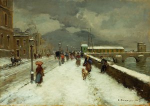 Un día de invierno ventoso de Carlo Brancaccio