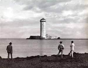 Torre Marzocco en Livorno, Italia, c.1890