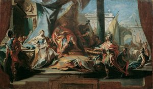 La magnanimidad de Escipión de Carlo Carlone