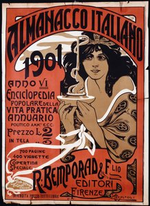 Almanaque Italiano, 1901 de Carlo Casaltoli