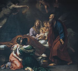 Natividad de María de Carlo Cignani