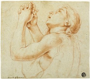 Magdalena rezando de Carlo Cignani