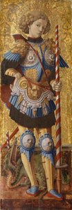 San Jorge, 1472 de Carlo Crivelli