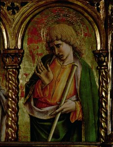 Santiago el Menor, (detalle) del políptico de Sant