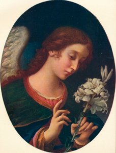 Ángel de la Anunciación, siglo XVII de Carlo Dolci