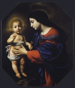 Madonna y el niño de Carlo Dolci