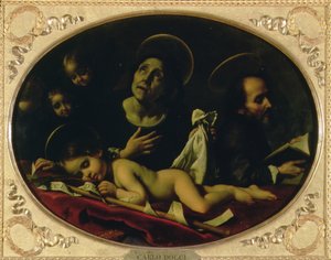 El Sueño del Infante San Juan Bautista de Carlo Dolci