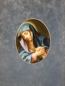 La Virgen que llora, Carlo Dolci (óleo sobre cobre) de Carlo Dolci