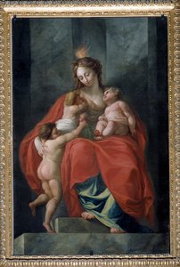 Alegoría de los trece valores de la república: la caridad (Pintura, después de 1783)