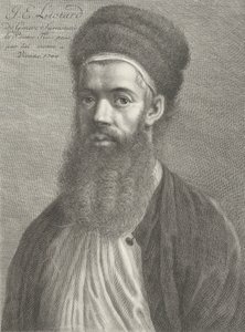 Autorretrato con atuendo turco, siglo XVIII de Carlo Gregori
