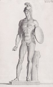 Estatua de Marte, 1734 de Carlo Gregori
