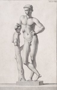 Estatua de Mercurio, 1734 de Carlo Gregori