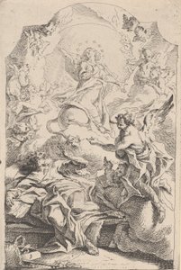 La Anunciación a San José de Carlo Innocenzo Carloni