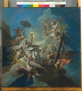 El triunfo de la Fe, c.1766 de Carlo Innocenzo Carloni