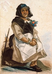 La basana (mujer desaliñada y despeinada)