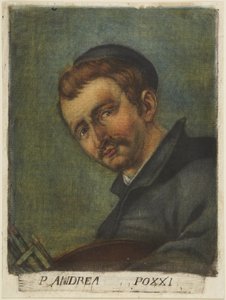 Retrato de Andrea Pozzi de Carlo Lasinio