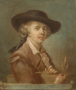 Retrato de Edouard Gautier-Dagoty, 1783 de Carlo Lasinio