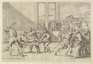 Martirio de San Andrés de Carlo Maratta or Maratti