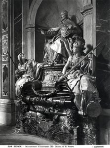 Monumento al Papa Inocencio XI, c.1697 de Carlo Maratta or Maratti