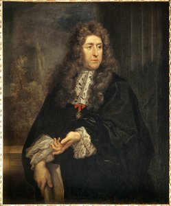 Retrato de Andre Le Notre (Lenotre) (1613-1700), diseñador de los jardines del Rey de Carlo Maratta or Maratti