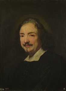 El pintor Andrea Sacchi, después de Van Dyck, c.1660 de Carlo Maratta or Maratti