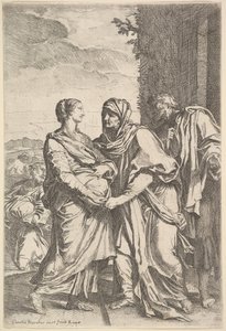 La visitación de Carlo Maratta or Maratti