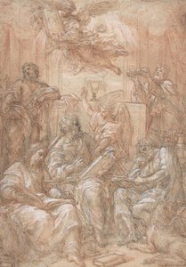 Alegoría de las Dispensaciones Vieja y Nueva, 1700-1708