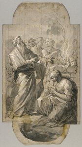 Dibujo de Carlo Maratti